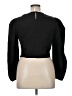 Forever 21 Plus Black 3/4 Sleeve Blouse Size 0X - photo 2