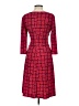 Evan Picone Plaid Red Cocktail Dress Size 4 - photo 2