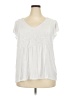 Torrid White Short Sleeve Blouse Size 2X Plus (2) - photo 1