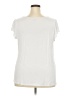 Torrid White Short Sleeve Blouse Size 2X Plus (2) - photo 2