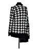 New Directions 100% Acrylic Houndstooth Black Cardigan Size S - photo 2
