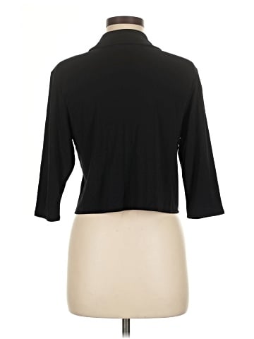 Lord & Taylor 3/4 Sleeve Button-Down Shirt (view 2)
