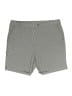 Rafaella Chevron-herringbone Gray Shorts Size 14 - photo 1