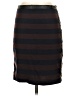 Club Monaco Stripes Brown Blue Casual Skirt Size 4 - photo 1