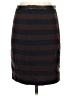 Club Monaco Stripes Brown Blue Casual Skirt Size 4 - photo 2
