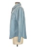 Shein Blue Denim Jacket Size 4 - photo 5