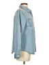 Shein Blue Denim Jacket Size 4 - photo 4
