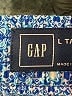 Gap 100% Polyester Hearts Blue Casual Pants Size L (tall) - photo 6