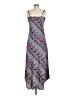 Express Chevron-herringbone Purple Casual Dress Size M - photo 2
