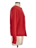 Claudia Richard 100% Polyester Red Long Sleeve Blouse Size 10 - photo 4