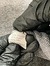 Unbranded Chevron-herringbone Gray Casual Pants Size S - photo 5
