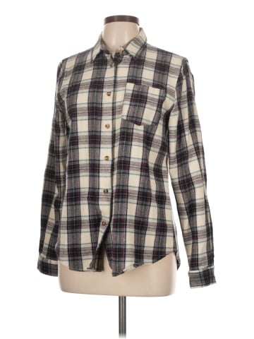 Passport Long Sleeve Button-Down Shirt (view 1)