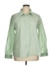 Adore Me Green Long Sleeve Button-Down Shirt Size XL - photo 1