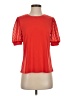 CeCe Red Short Sleeve Top Size S - photo 1