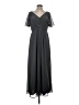 JJ's House 100% Polyester Gray Cocktail Dress Size S - photo 1