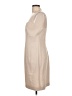 Ann Taylor 100% Polyester Solid Tan Casual Dress Size 10 - photo 5