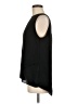 Chico's 100% Polyester Black Sleeveless Blouse Size Med (1) - photo 5