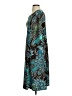 N Touch Paisley Teal Casual Dress Size S - photo 5