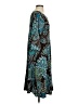 N Touch Paisley Teal Casual Dress Size S - photo 4