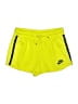Nike 100% Polyester Yellow Athletic Shorts Size S - photo 1