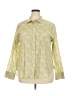 J.Crew Print Yellow Long Sleeve Button-Down Shirt Size 20 - photo 1