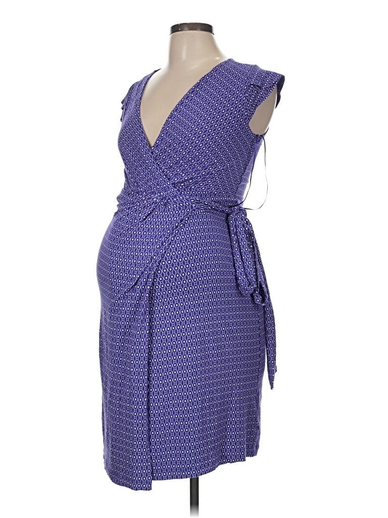 Pre-owned Seraphine Cocktail Dress In Purple
