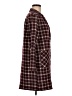 Harlyn Plaid Burgundy Coat Size M - photo 4