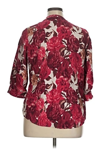 Sara Michelle 3/4 Sleeve Blouse (view 2)