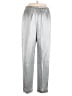 R&M Richards 100% Rayon Metallic Silver Casual Pants Size 16 - photo 1