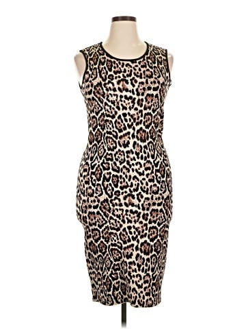 Pink Tartan Cocktail Dress (view 1)