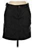 Old Navy Solid Black Denim Skirt Size 8 - photo 1