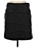 Old Navy Solid Black Denim Skirt Size 8 - photo 2