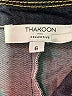 Thakoon Collective Blue Black Denim Jacket Size 6 - photo 6