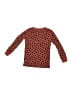 Hanna Andersson Polka Dots Brown Pullover Sweater Size 3T - photo 2