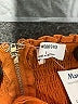 Workshop Solid Orange Cocktail Dress Size S - photo 6