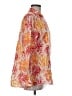 J. McLaughlin Tropical Orange Long Sleeve Blouse Size M - photo 4