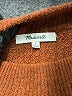 Madewell Stripes Brown Pullover Sweater Size S - photo 7