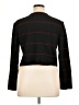 St. John Plaid Black Cardigan Size XL - photo 2