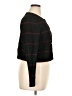 St. John Plaid Black Cardigan Size XL - photo 4