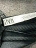 Zara Solid Black Casual Dress Size S - photo 7