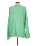 Caslon 100% Cotton Green Pullover Sweater Size L - photo 2