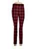 Ann Taylor LOFT Plaid Red Leggings Size L - photo 1