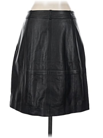 Vince. Leather Skirt (view 2)