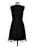 J.Crew 100% Polyester Tweed Black Cocktail Dress Size 2 - photo 2