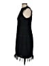 J.Crew 100% Polyester Tweed Black Cocktail Dress Size 2 - photo 5