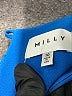 Milly Solid Blue Cocktail Dress Size 10 - photo 7