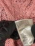 Free People Chevron-herringbone Pink Pullover Sweater Size M - photo 8