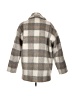 Evereve Plaid Gray Coat Size M - photo 2