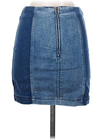 Free People Denim Skirt (view 2)