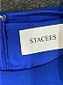 STACEES Blue 3/4 Sleeve Blouse Size 12 (estimated) - photo 7